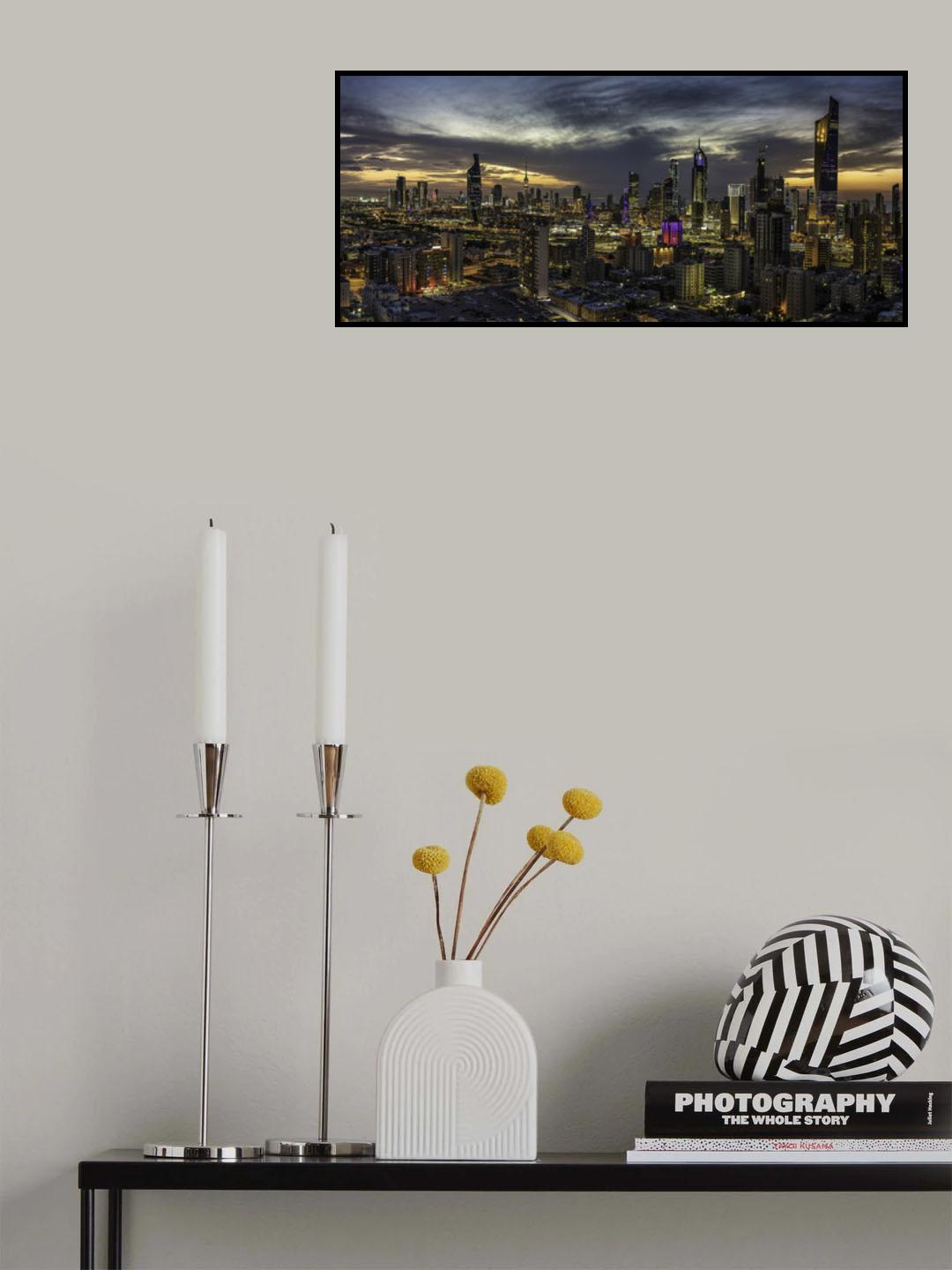 kuwait city Poster och Canvastavla