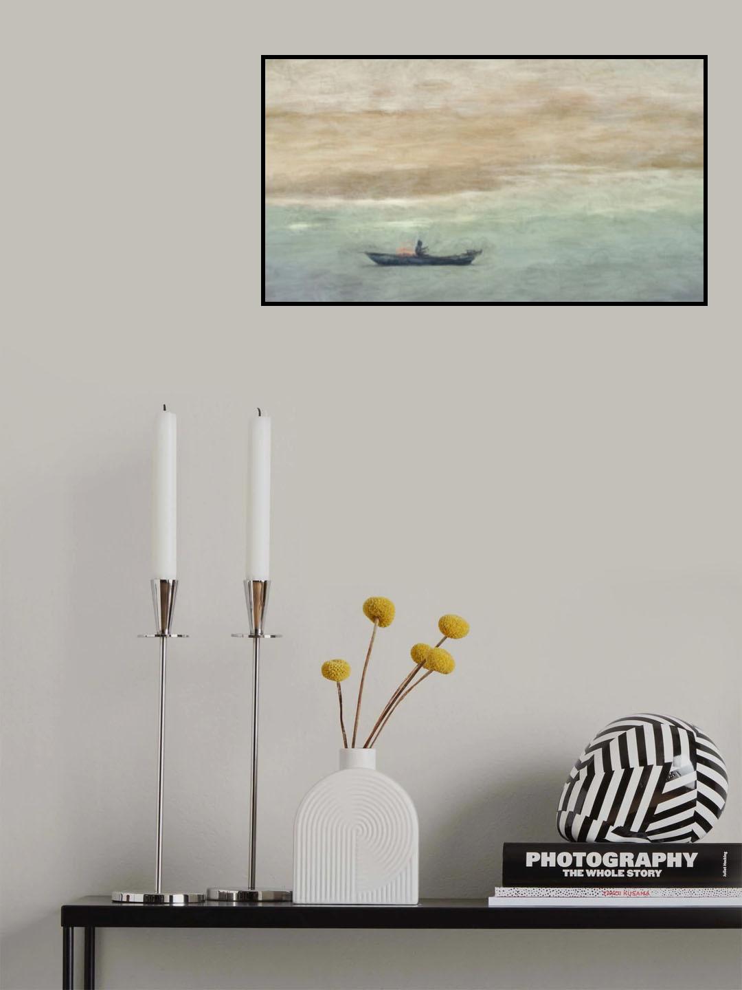The Young Man and the Sea Poster och Canvastavla