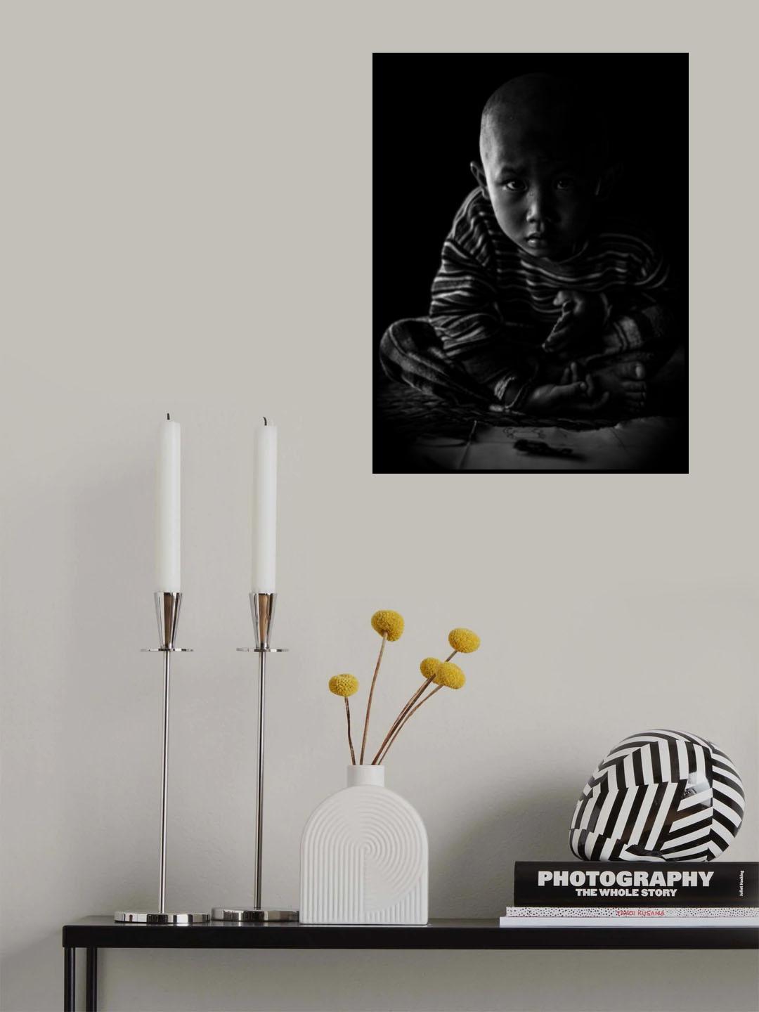 Curiosity in the dark Poster och Canvastavla