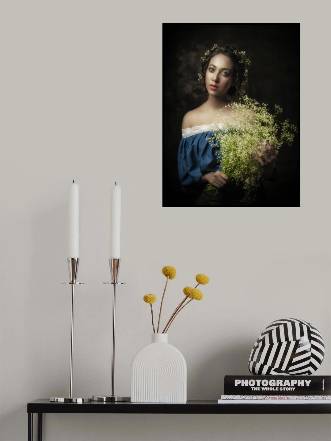 ELEGANT LADY Poster och Canvastavla