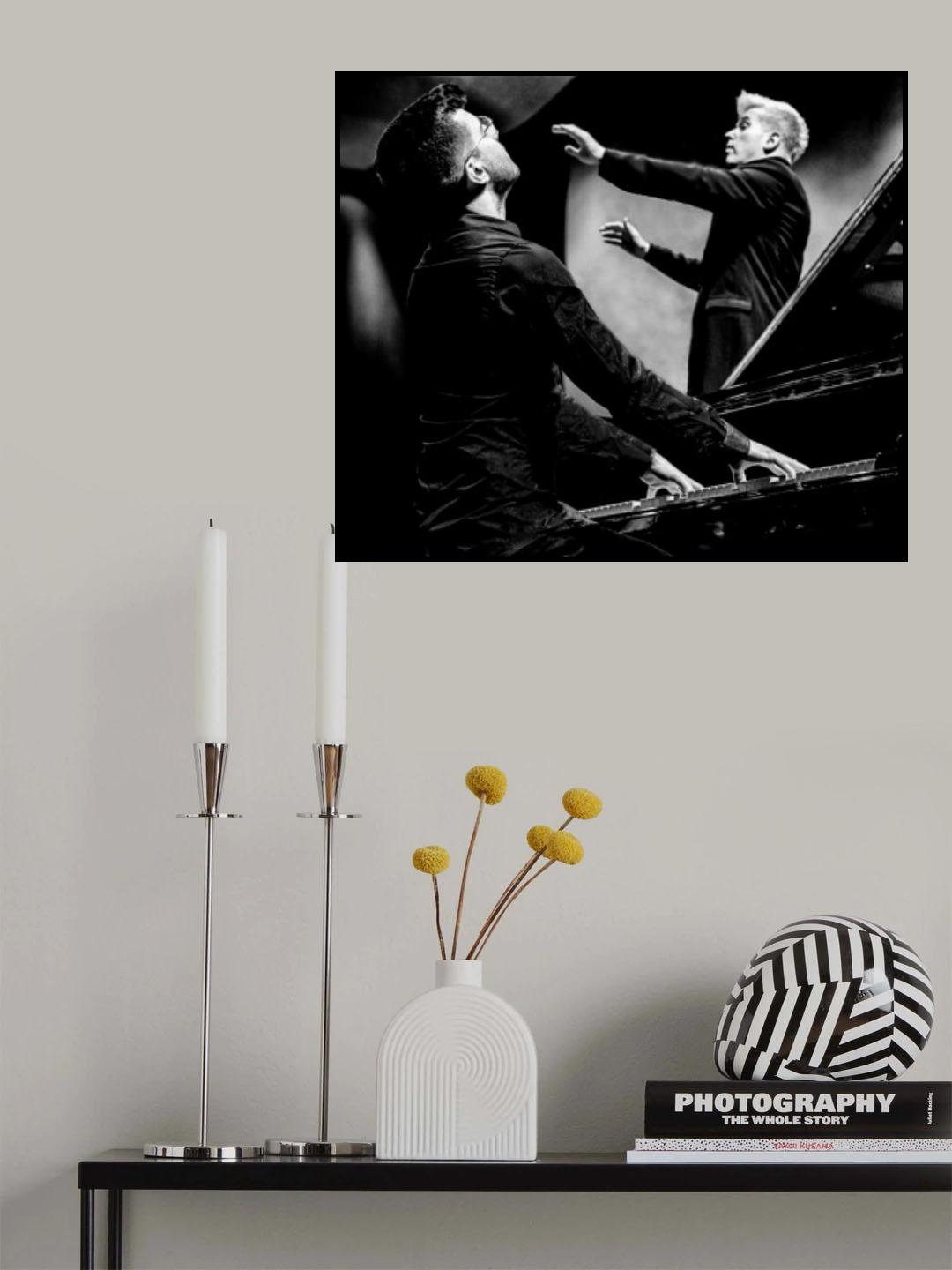 Pianist Poster och Canvastavla