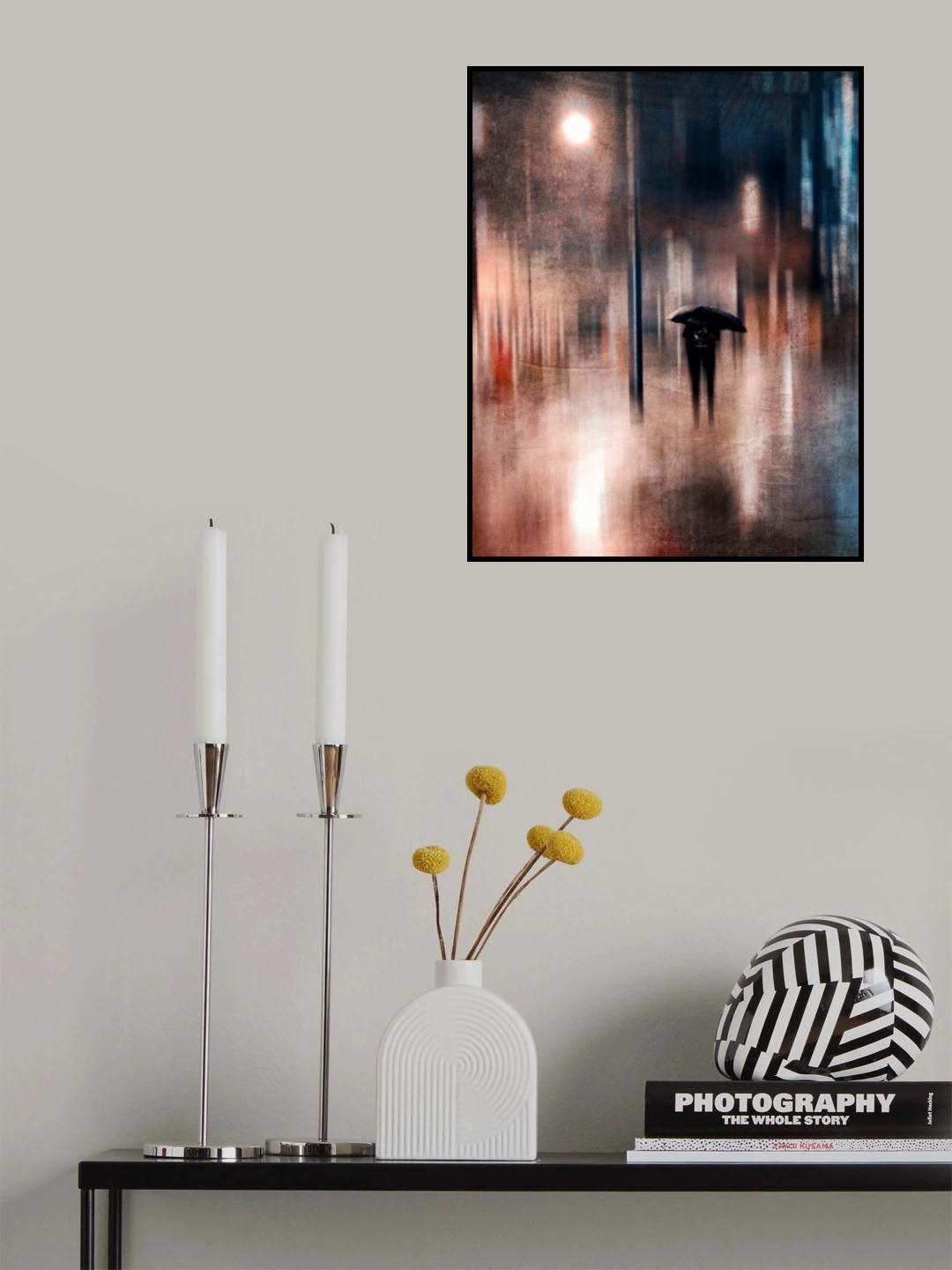 under neon lights Poster och Canvastavla