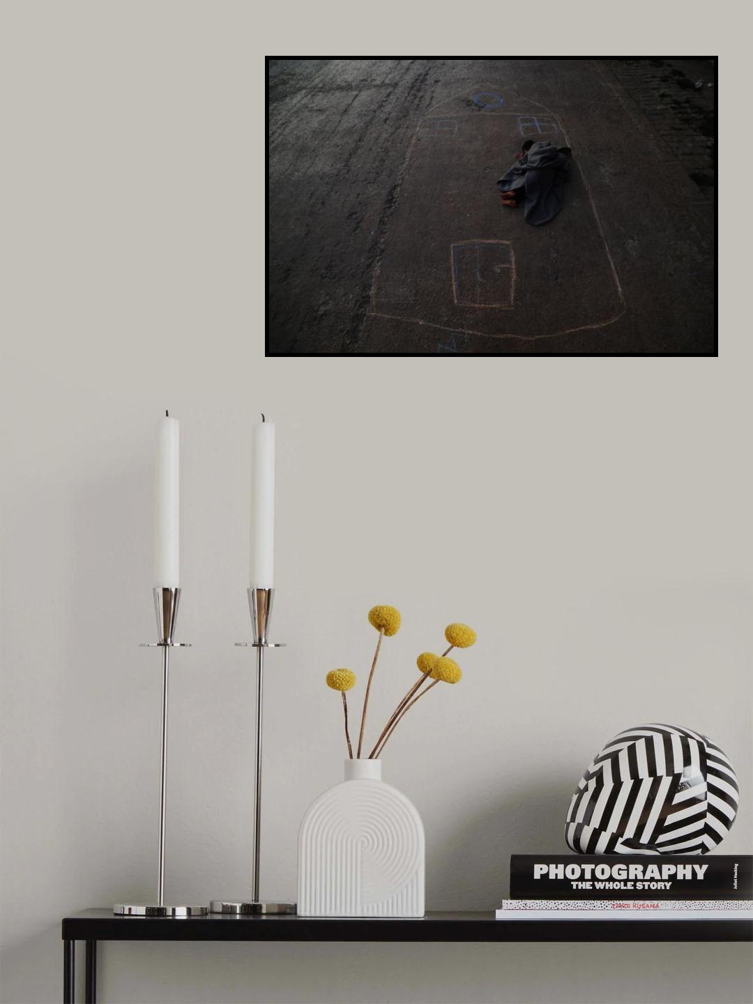"No Shelter" Poster och Canvastavla