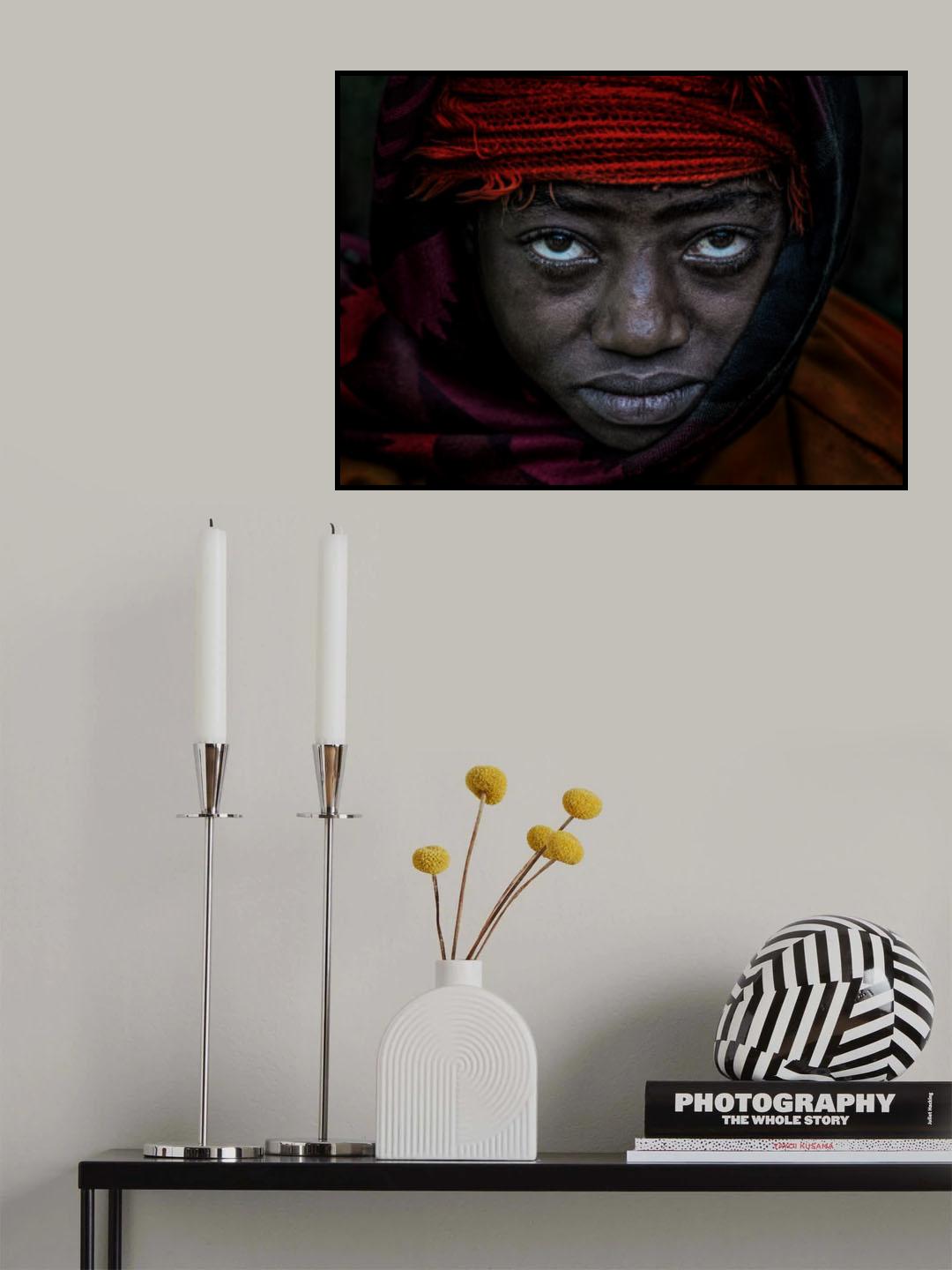 Ethiopian woman Poster och Canvastavla