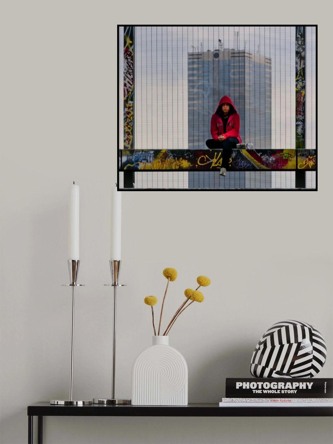 Overlooking the world Poster och Canvastavla