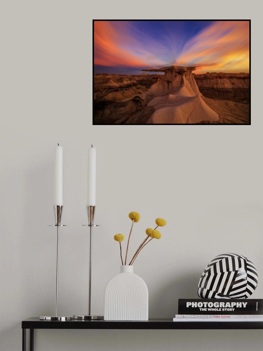 Dusk at the Wings Poster och Canvastavla