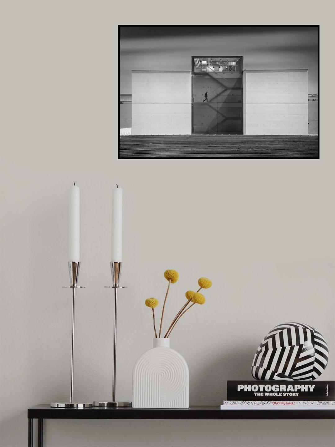 Man in cage Poster och Canvastavla
