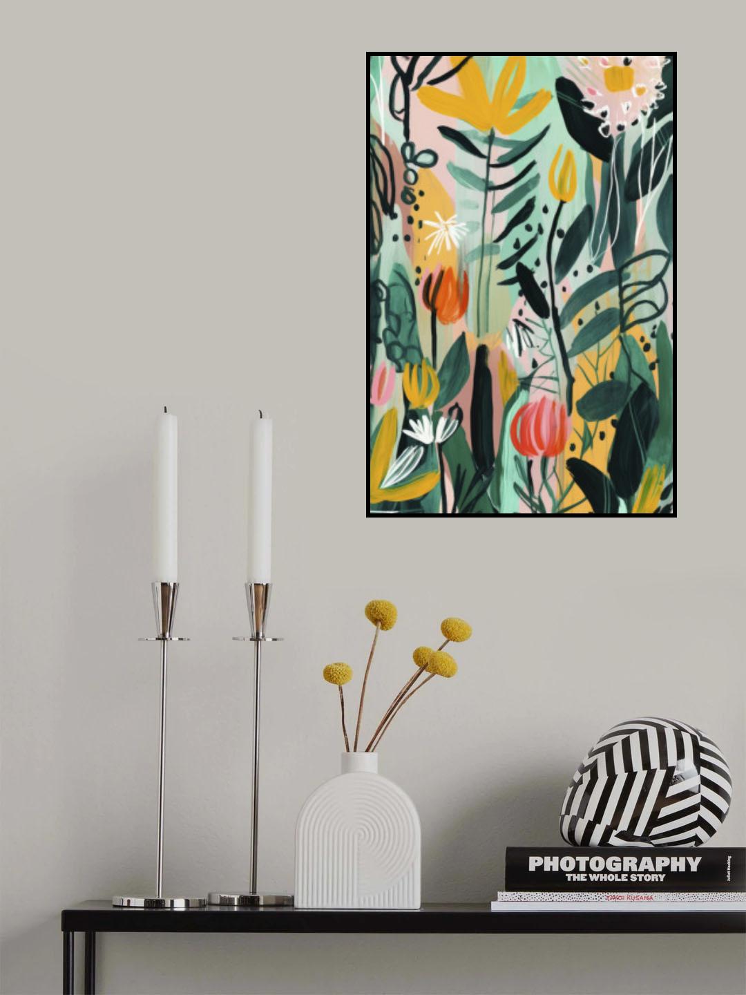 Field Flowers Poster och Canvastavla