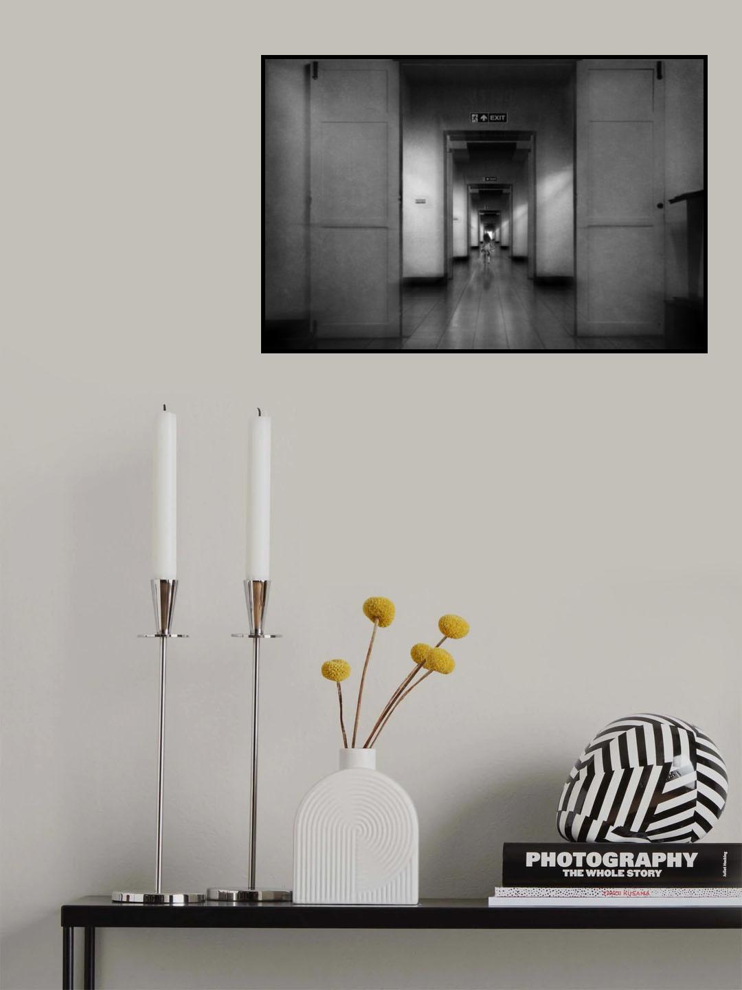 Exit Poster och Canvastavla