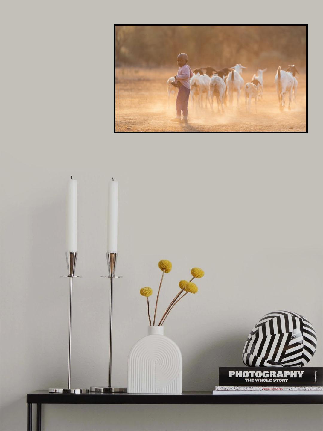 Cowboy Poster och Canvastavla