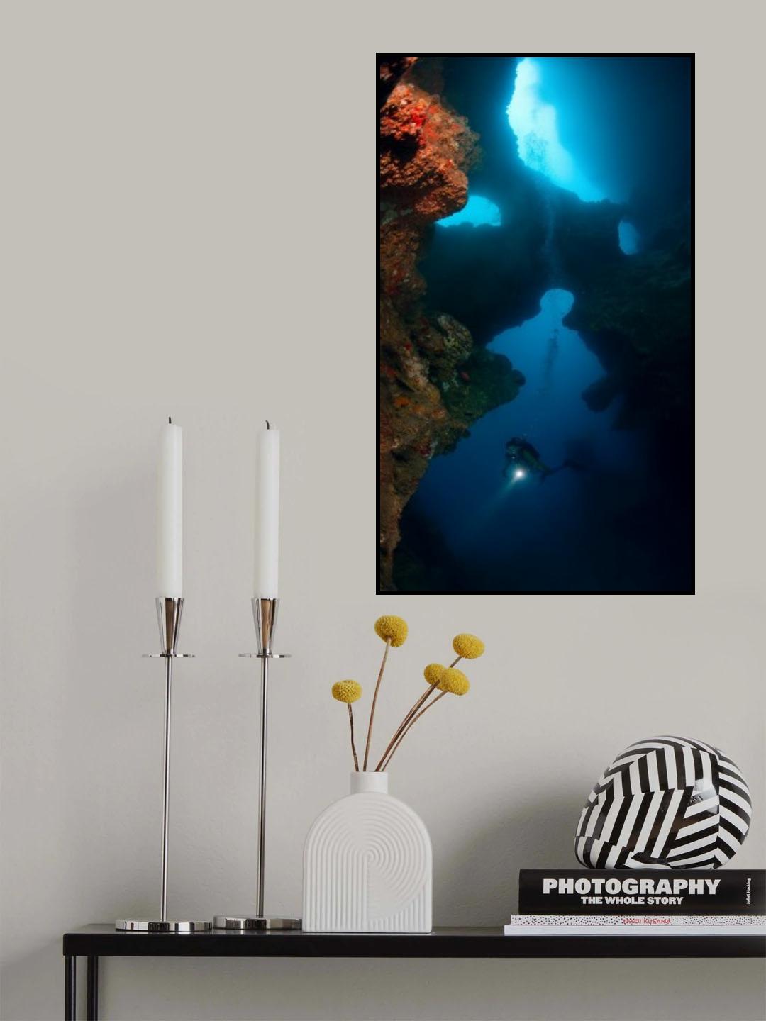 Cave Poster och Canvastavla