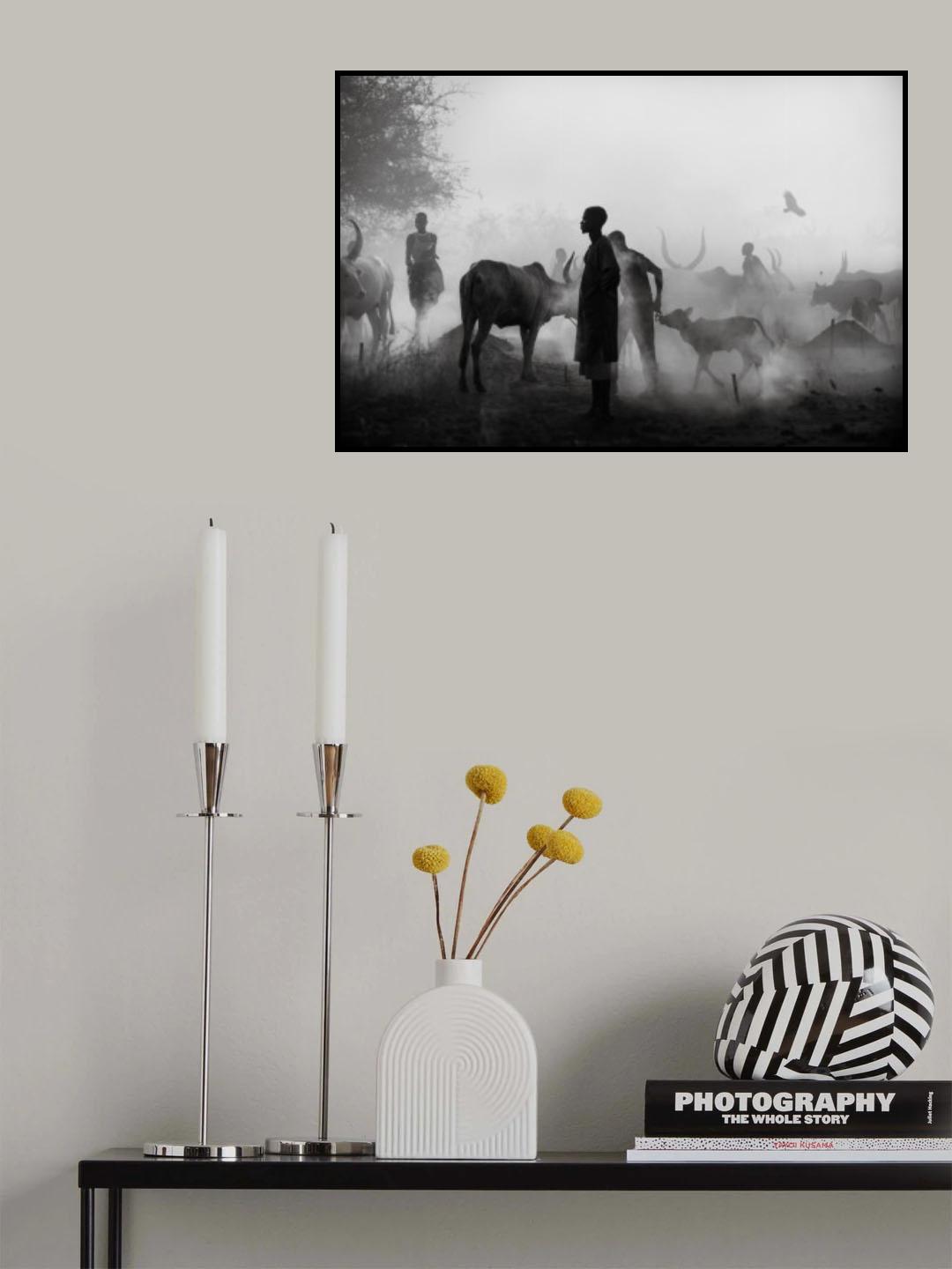 Mundari's Day Job Poster och Canvastavla
