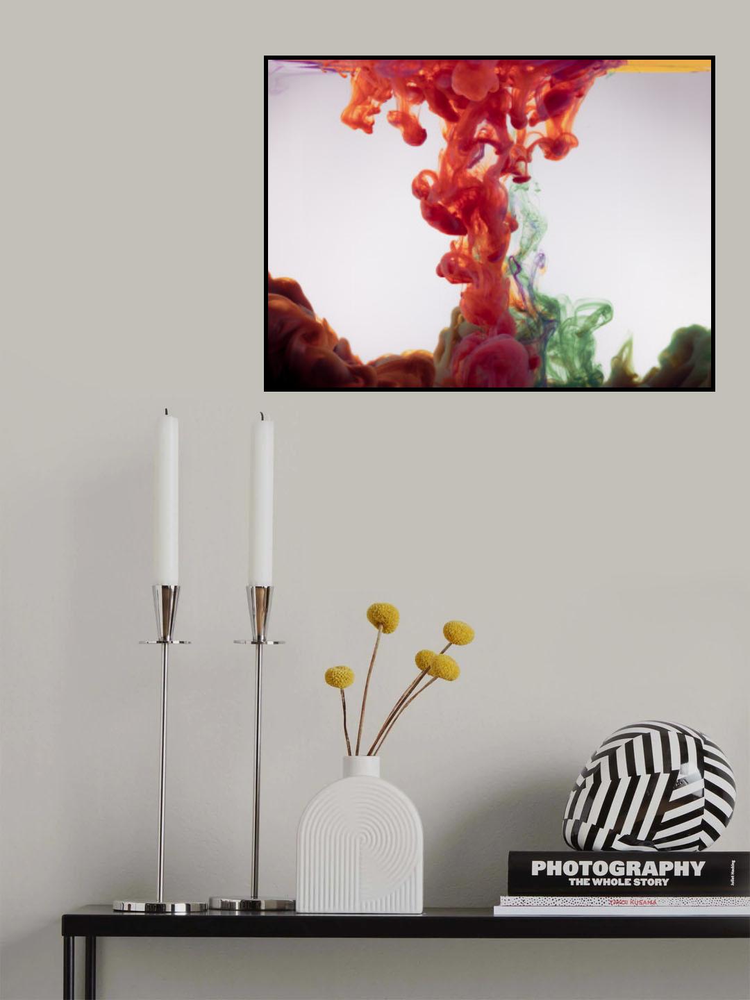 ink in water Poster och Canvastavla