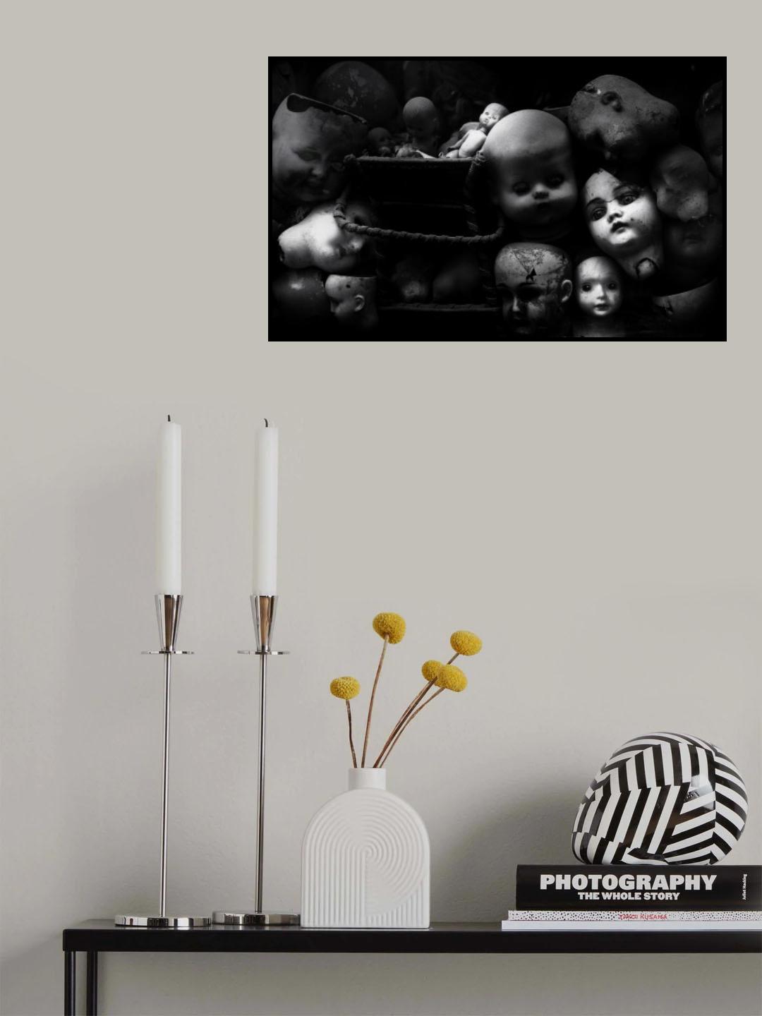 fixed gaze Poster och Canvastavla