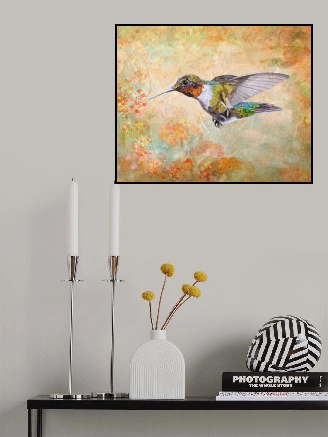 Flyin To the Berries.png Poster och Canvastavla