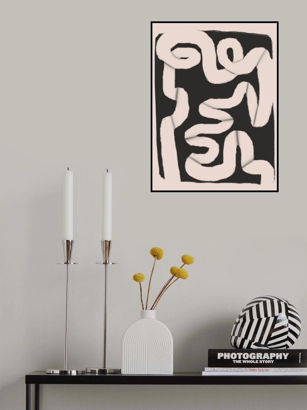 The Paper Strip Poster och Canvastavla