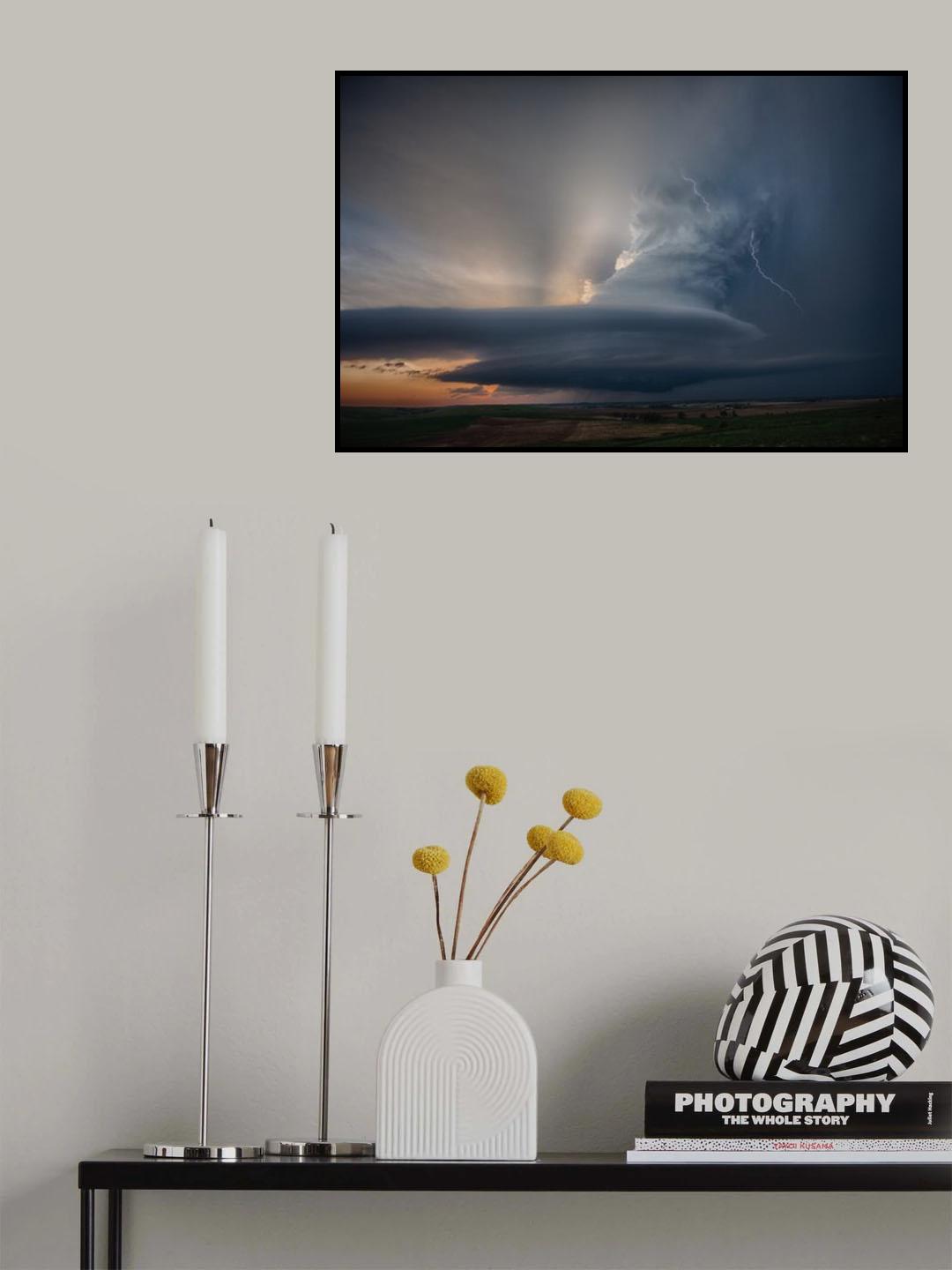Nebraska Summer Poster och Canvastavla