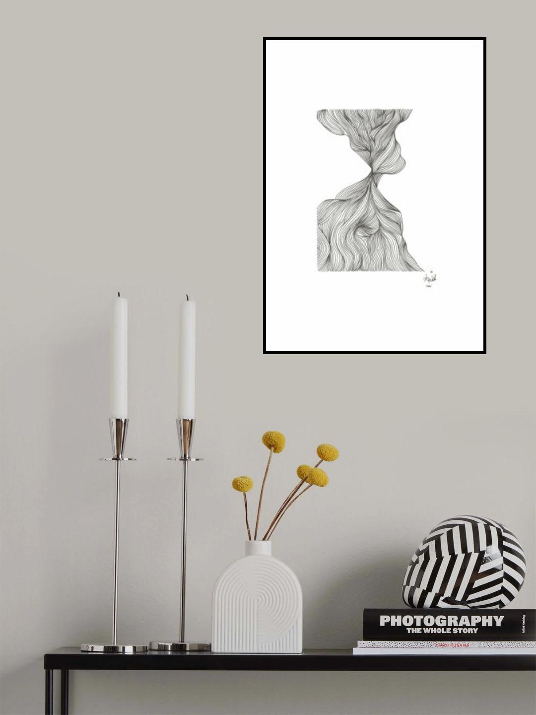 Tides Jpeg Poster och Canvastavla