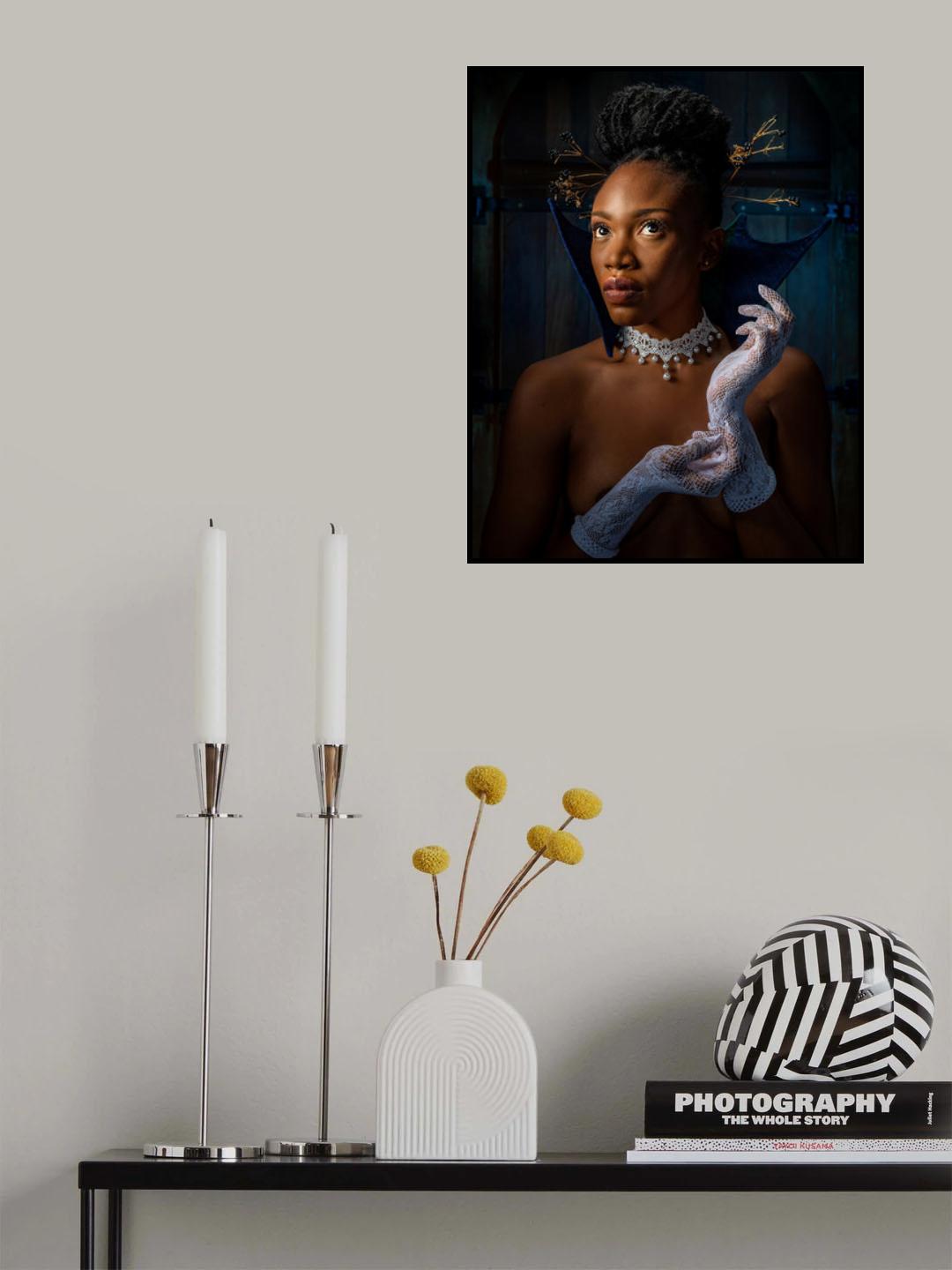 Blue Princess 3 Poster och Canvastavla