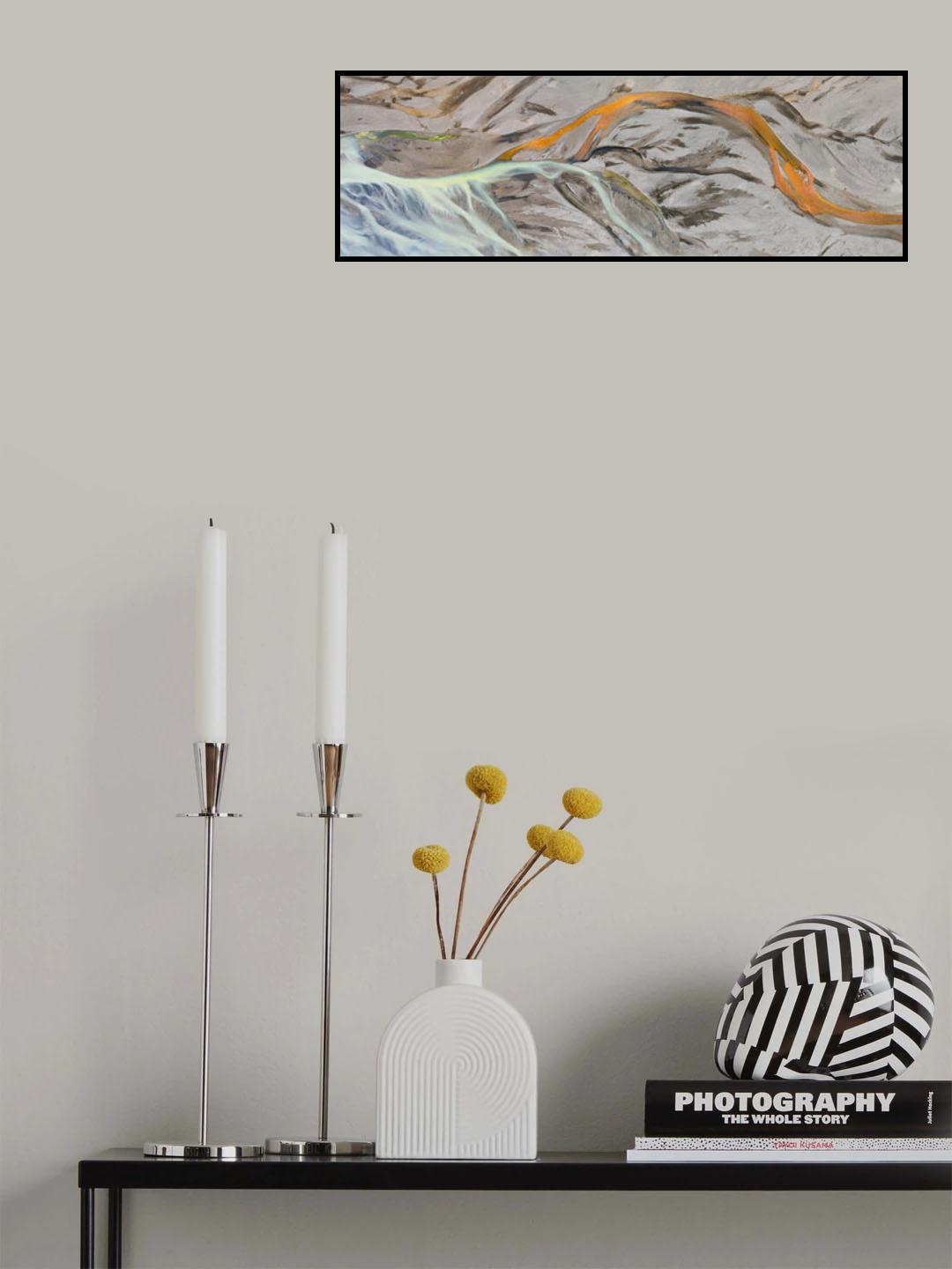 Painting on Earth Poster och Canvastavla