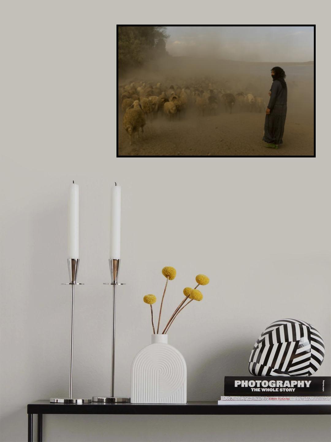 Waiting Poster och Canvastavla