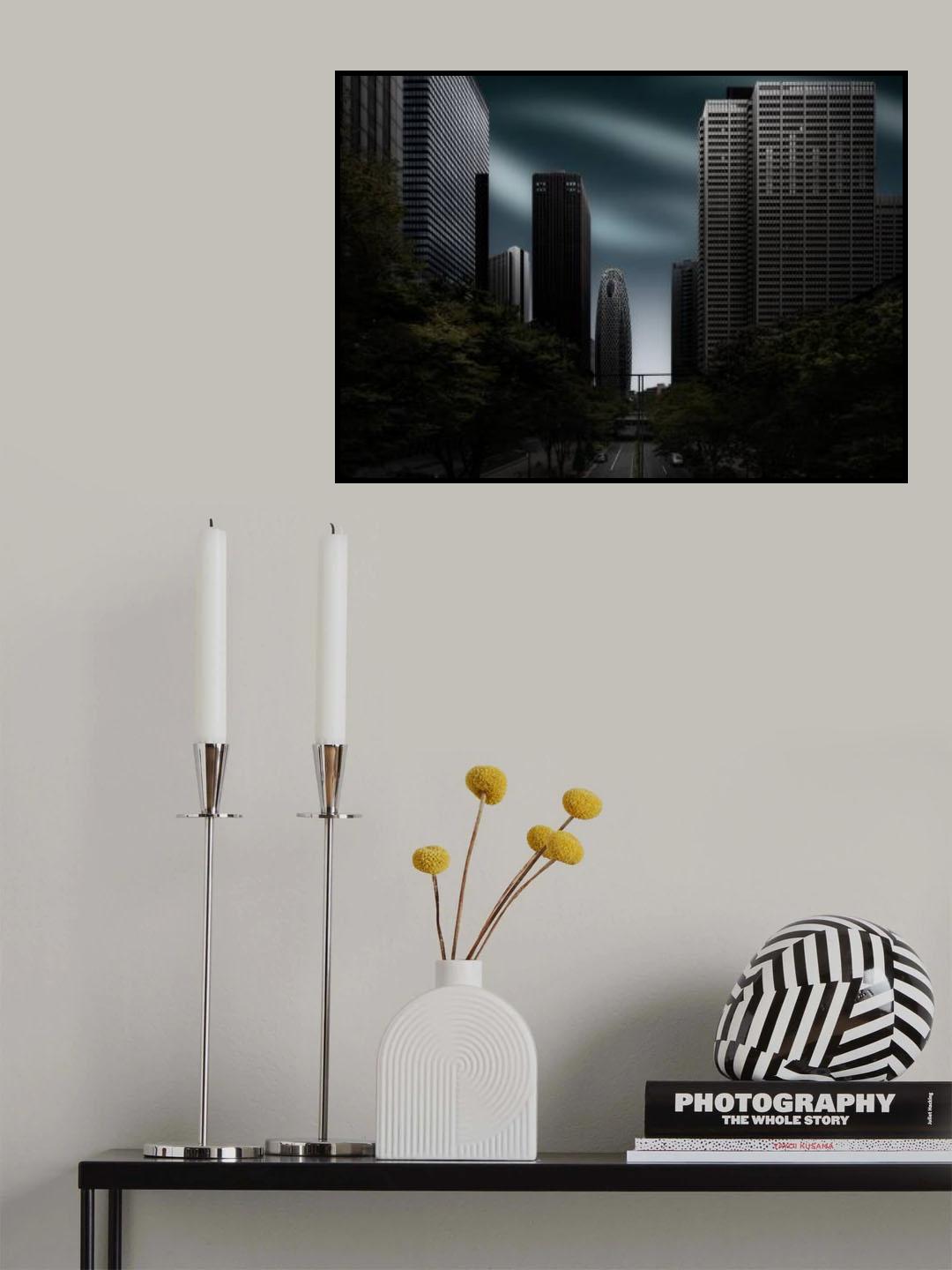 Shinjuku Poster och Canvastavla