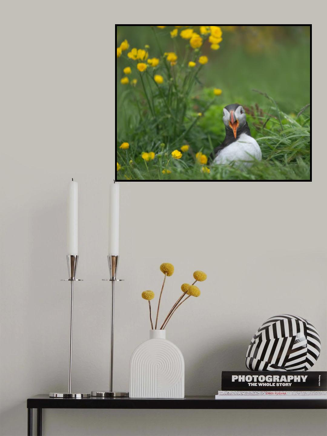 Flower Girl Poster och Canvastavla