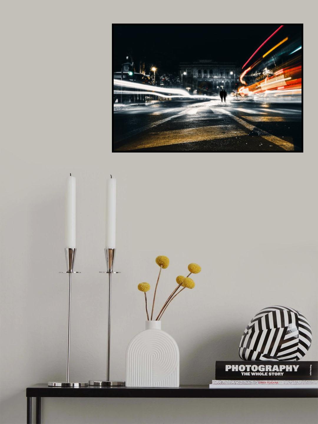 Urban lights Poster och Canvastavla