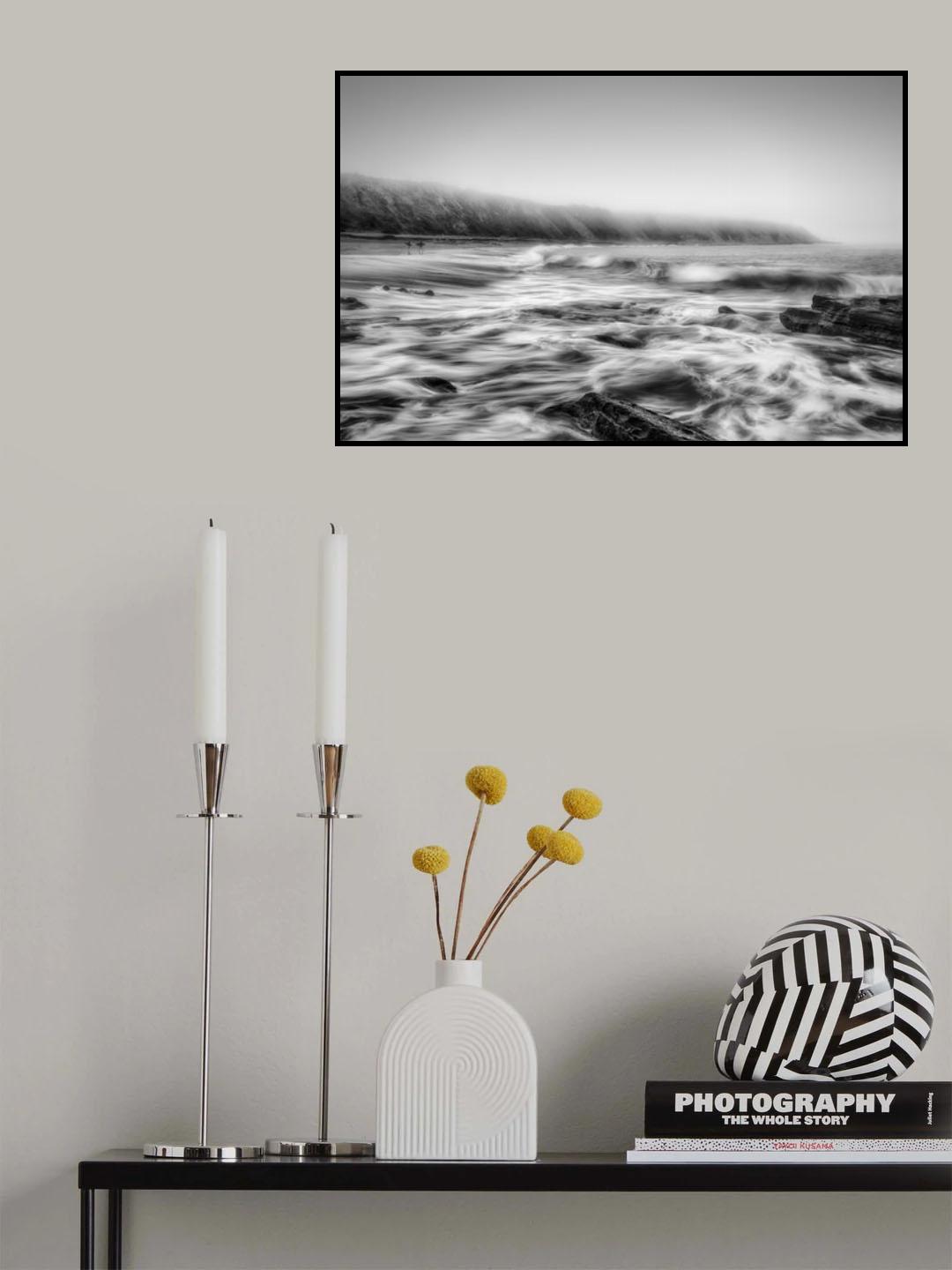 Fog in the sea Poster och Canvastavla