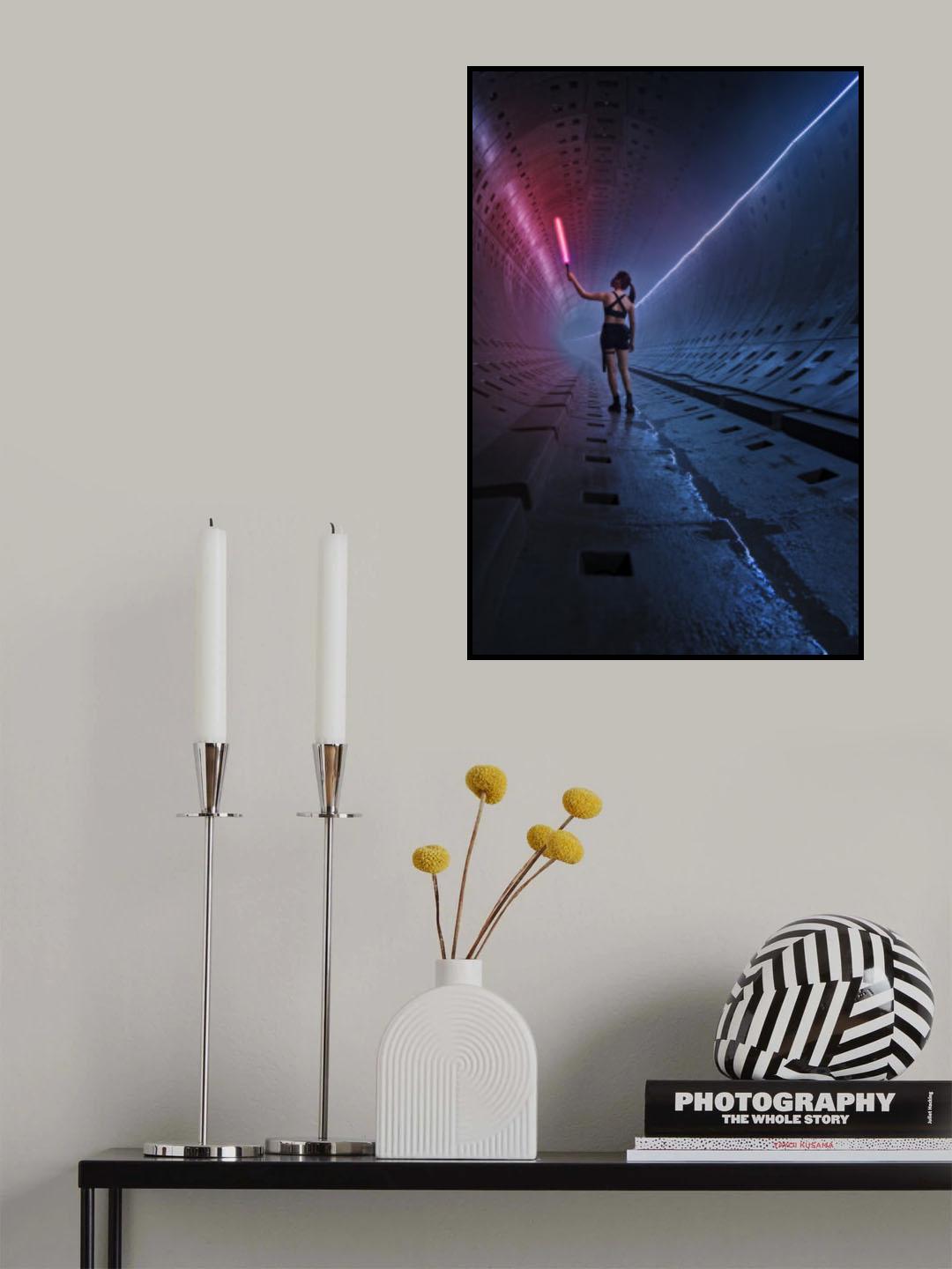 Journey to the center Poster och Canvastavla