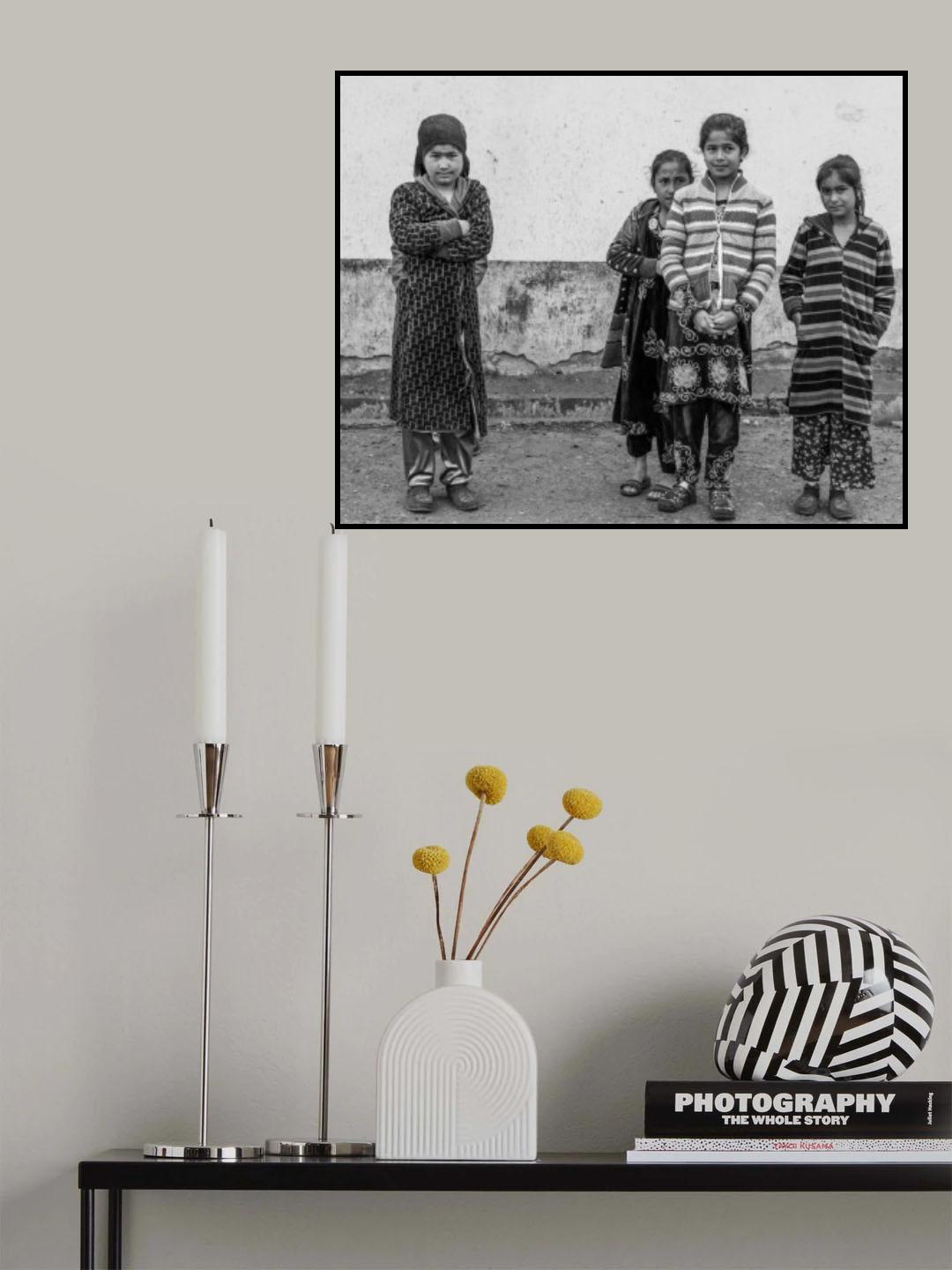 The village of people named Luli Poster och Canvastavla