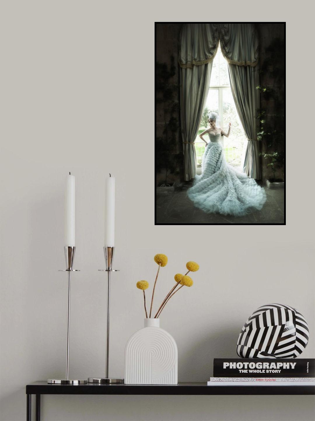 Grey dress Poster och Canvastavla