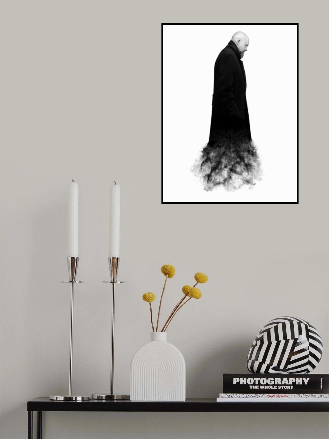 Gone with a Wind Poster och Canvastavla