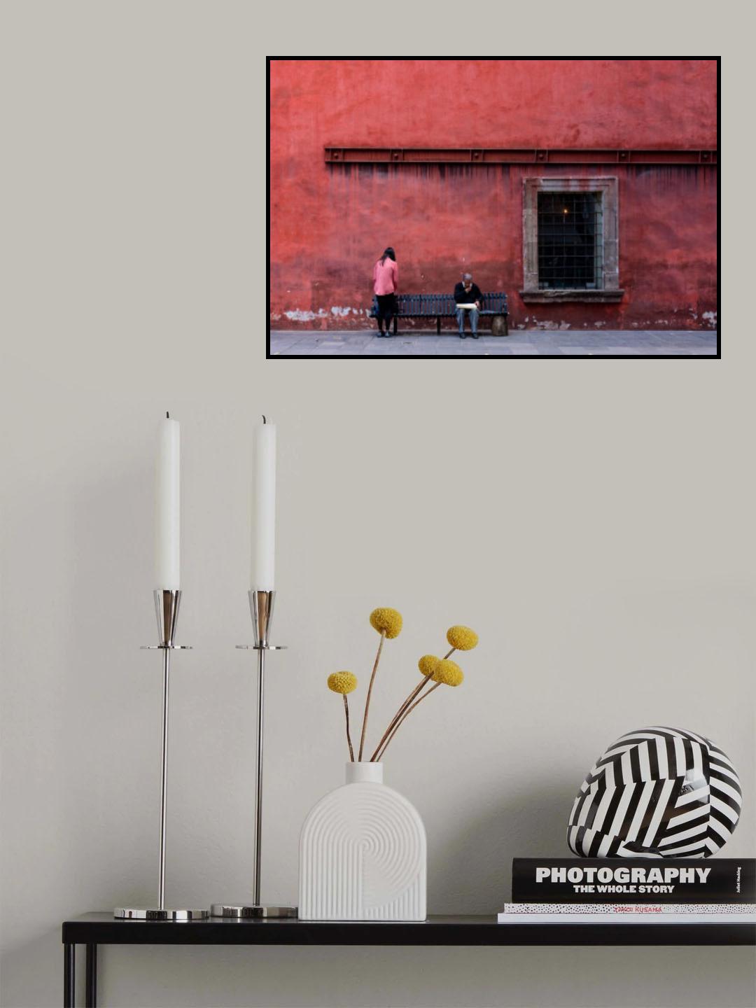 On the bench Poster och Canvastavla