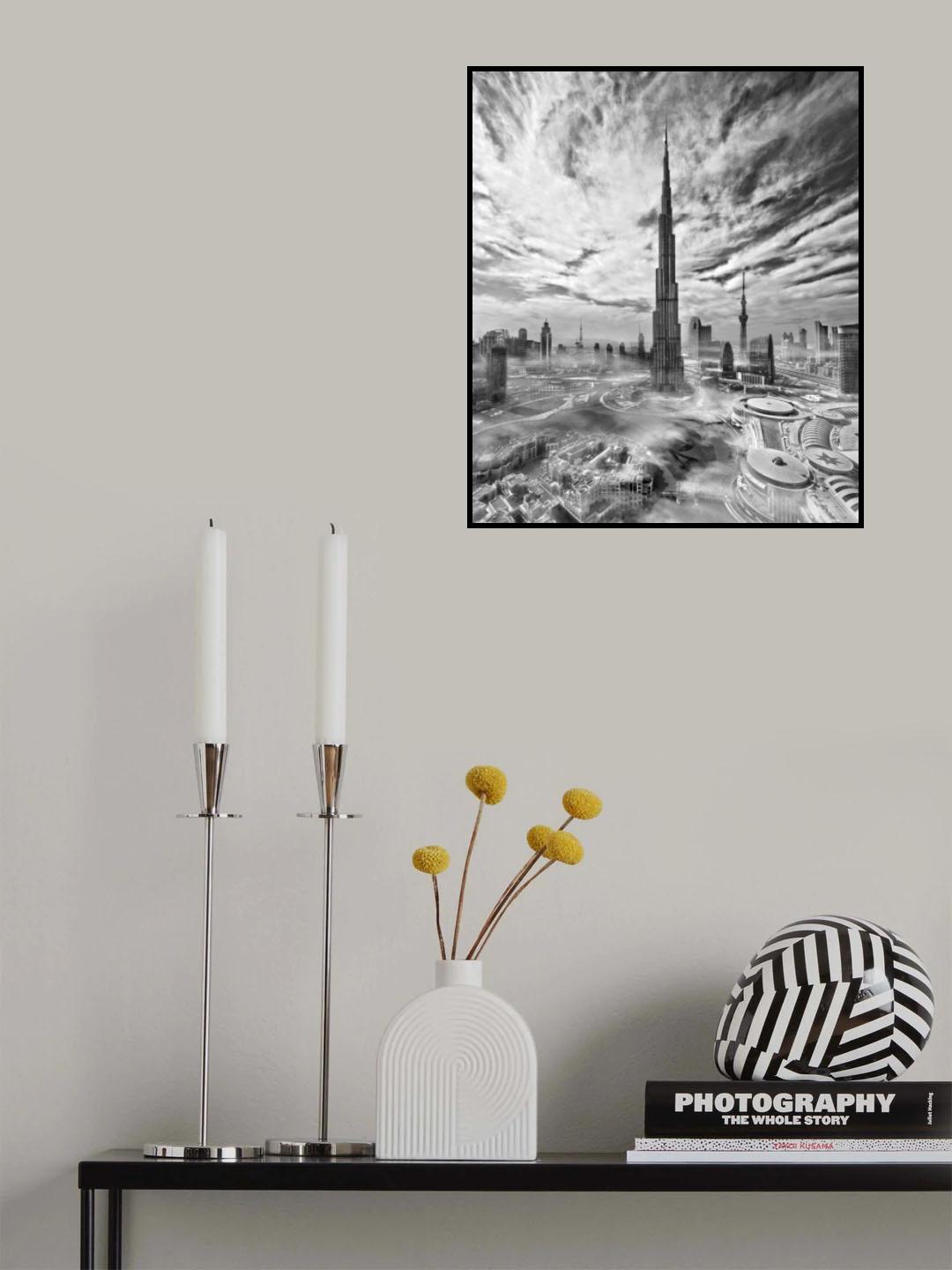 Super Skyline Poster och Canvastavla
