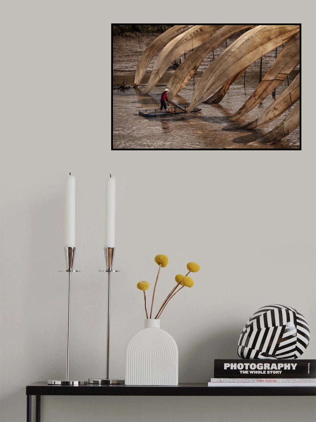 Fishing Poster och Canvastavla