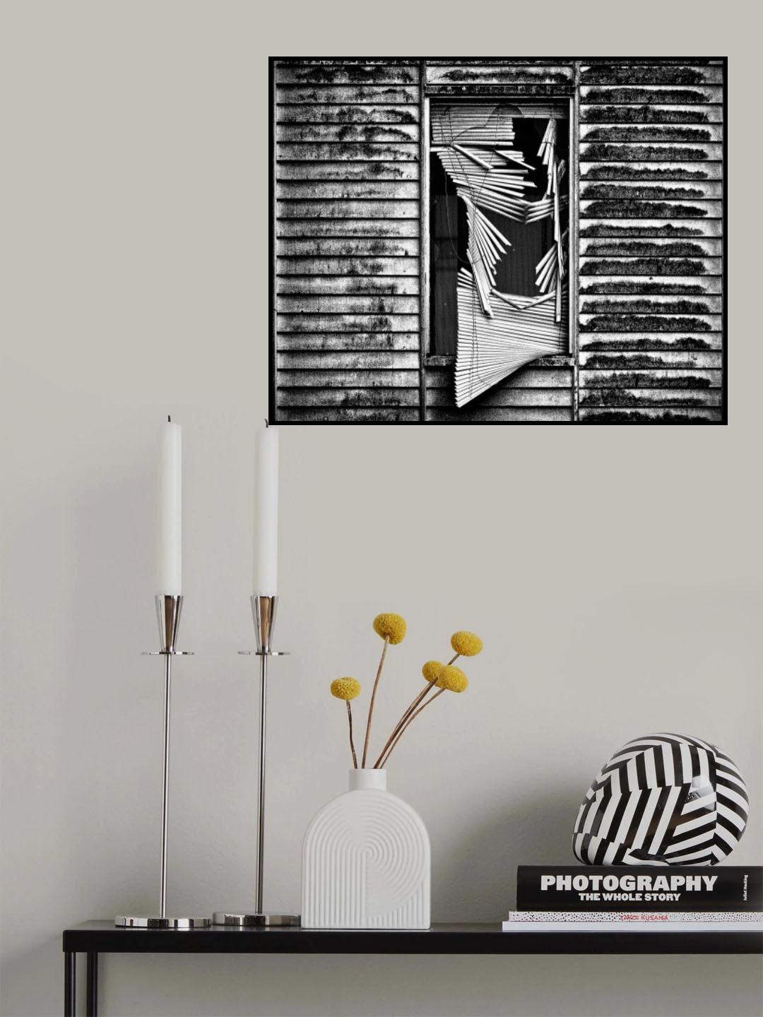 Sun shade window Poster och Canvastavla