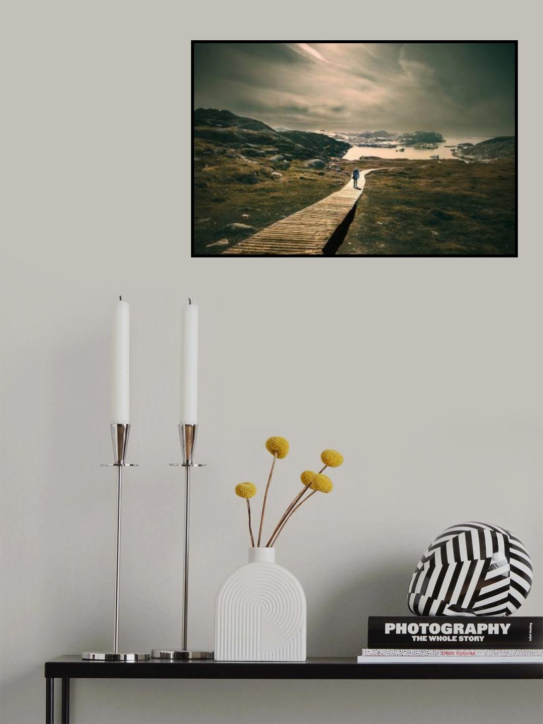 The Road Poster och Canvastavla