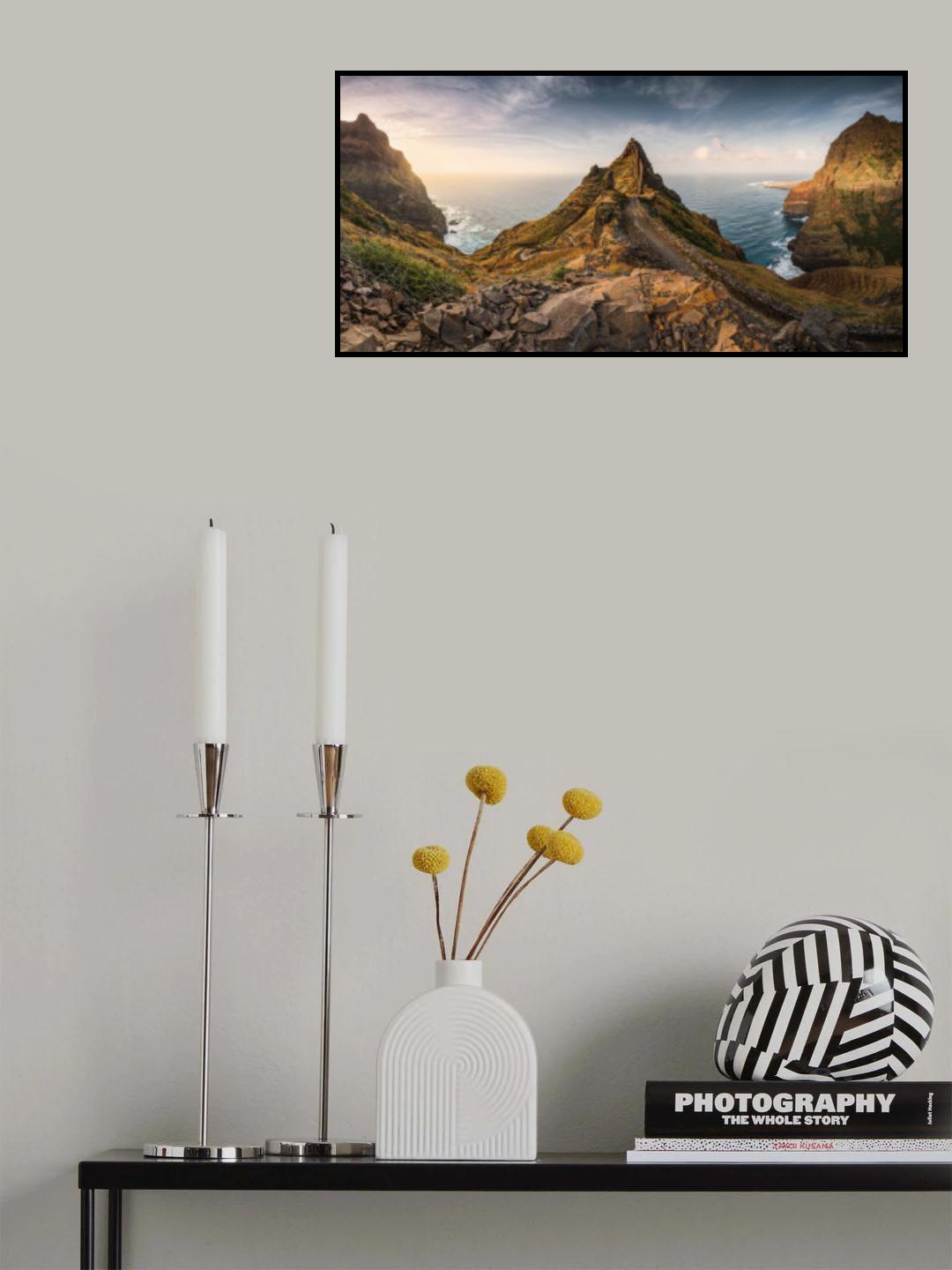 Coastal Path Poster och Canvastavla