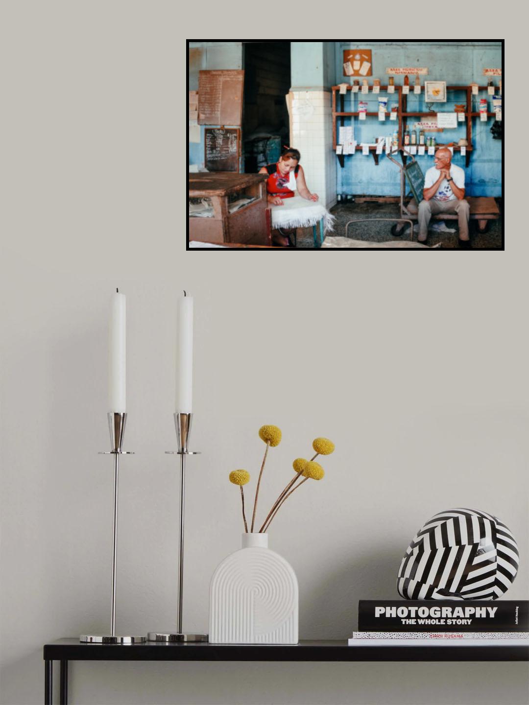 Tienda cubana Poster och Canvastavla