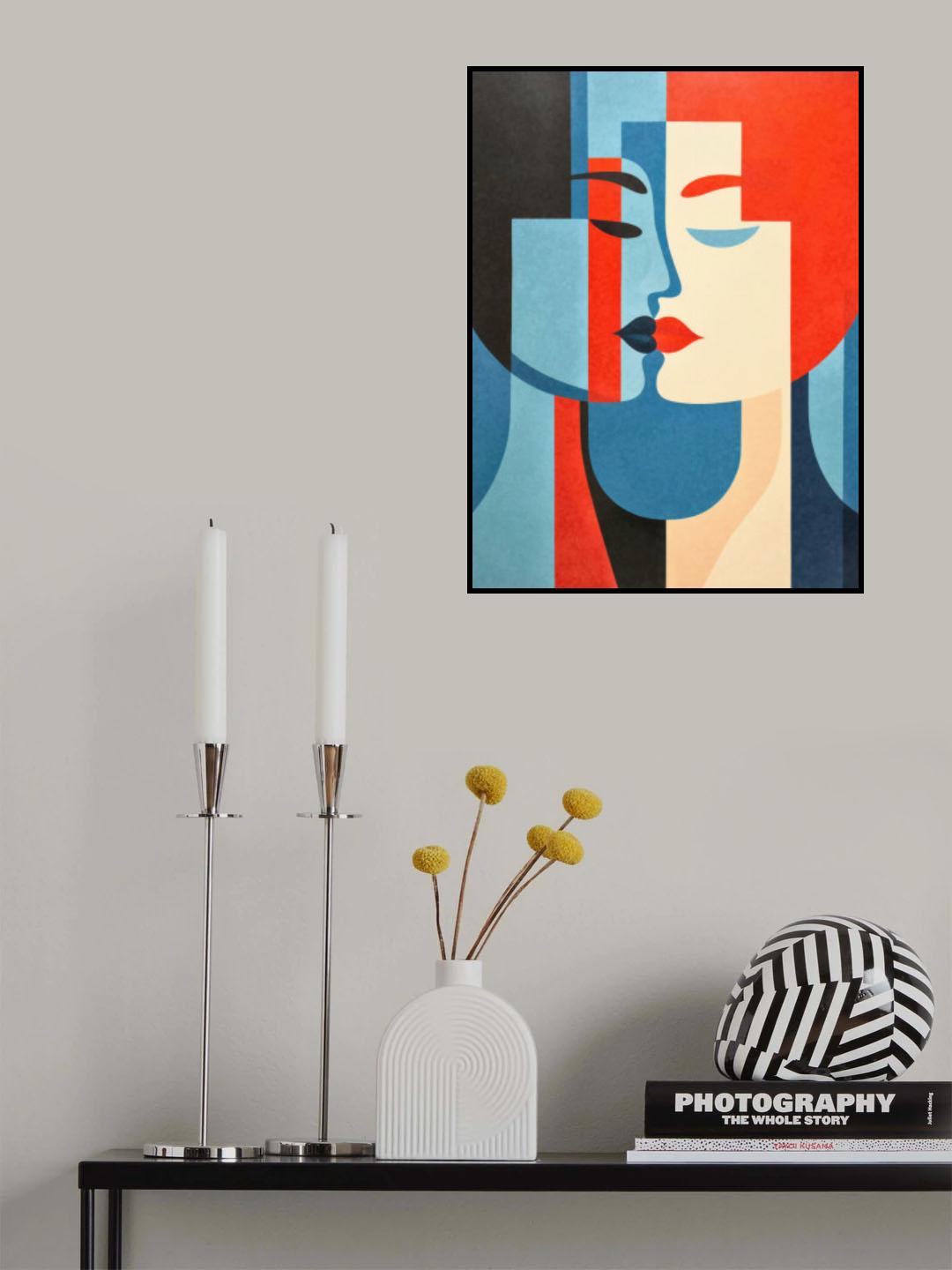Kiss Me Poster och Canvastavla