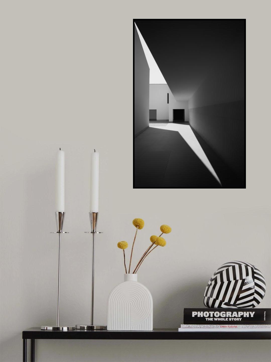 "Palette" of geometric forms Poster och Canvastavla