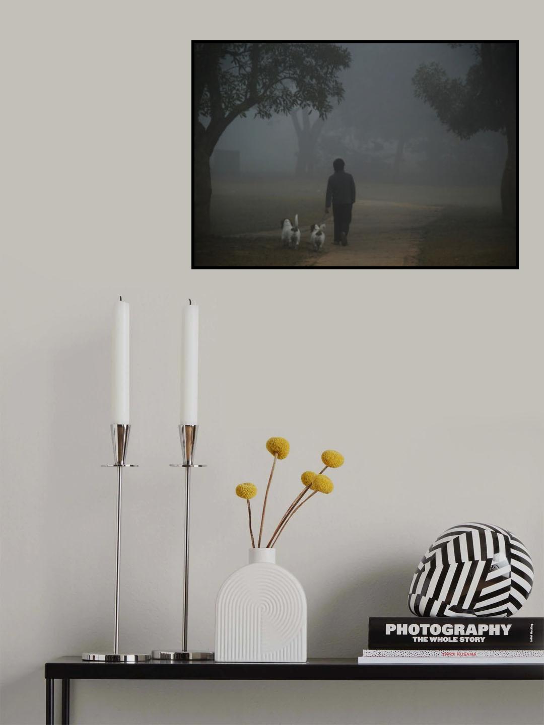 Morning Walk Poster och Canvastavla