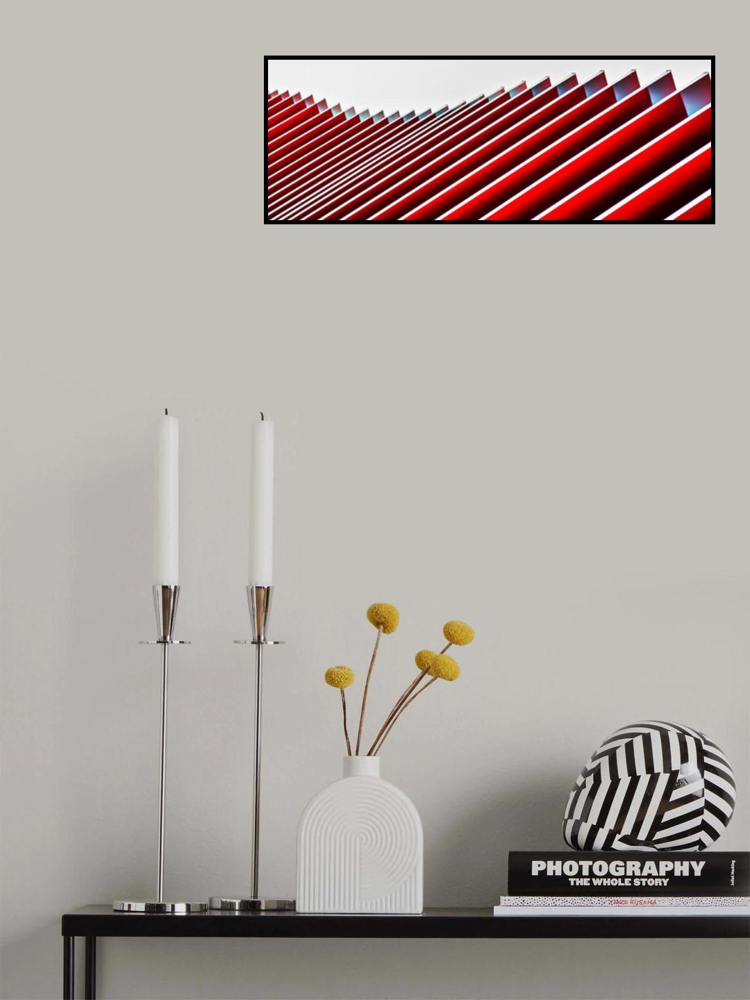 concertina wall II Poster och Canvastavla