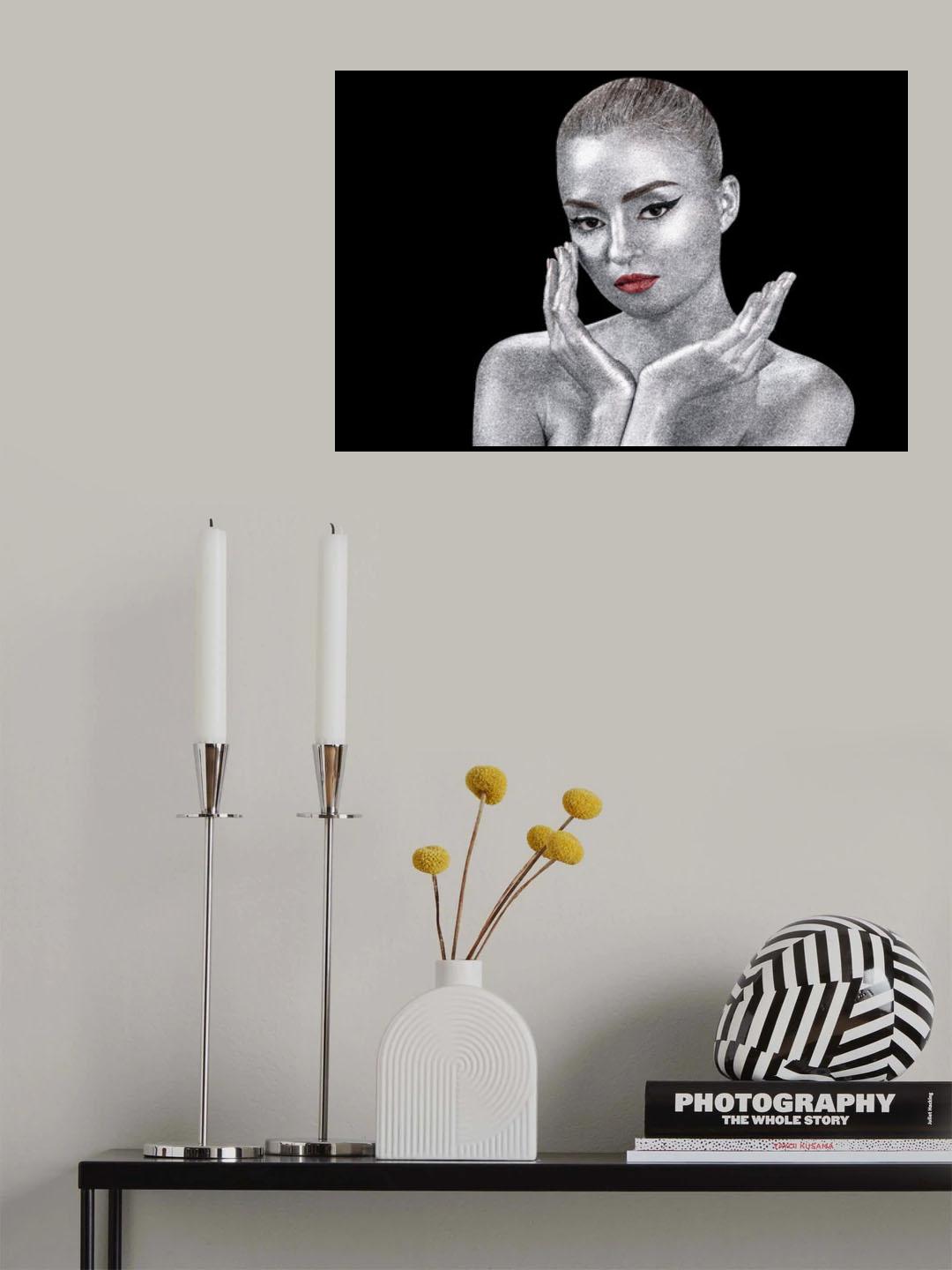 Delicate touch Poster och Canvastavla