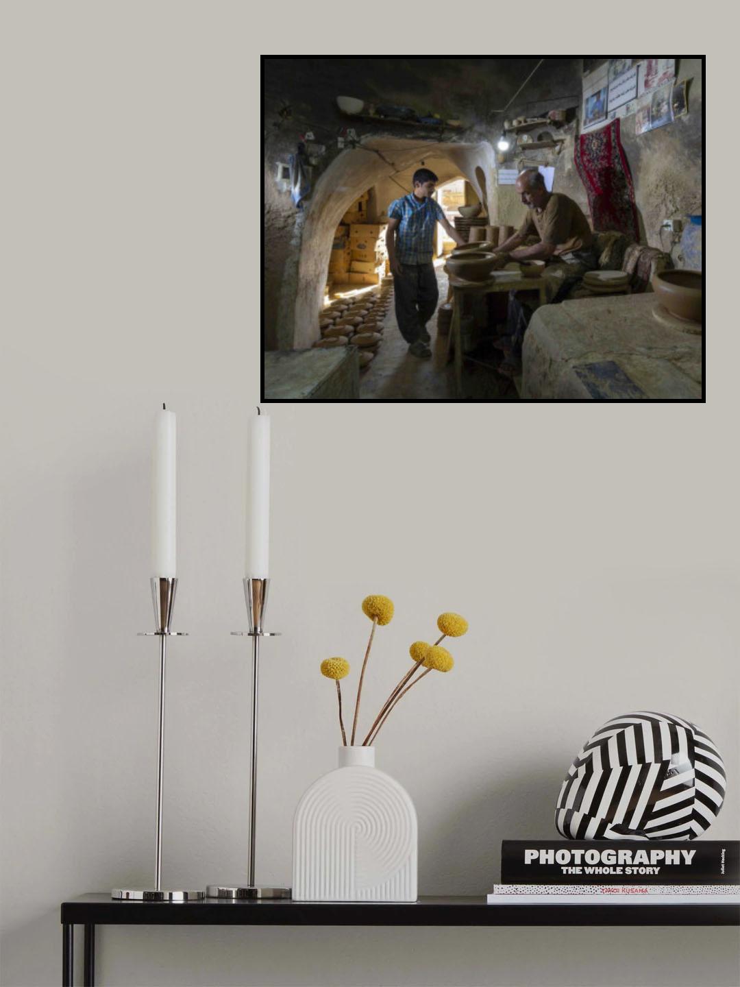 Pottery workshop Poster och Canvastavla