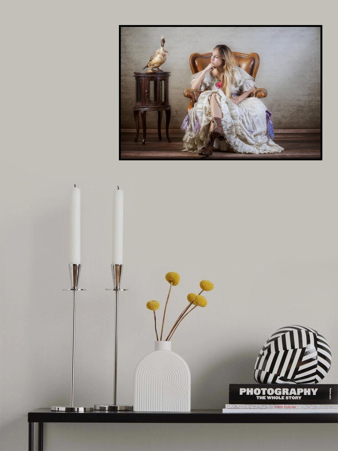 Become a swan Poster och Canvastavla