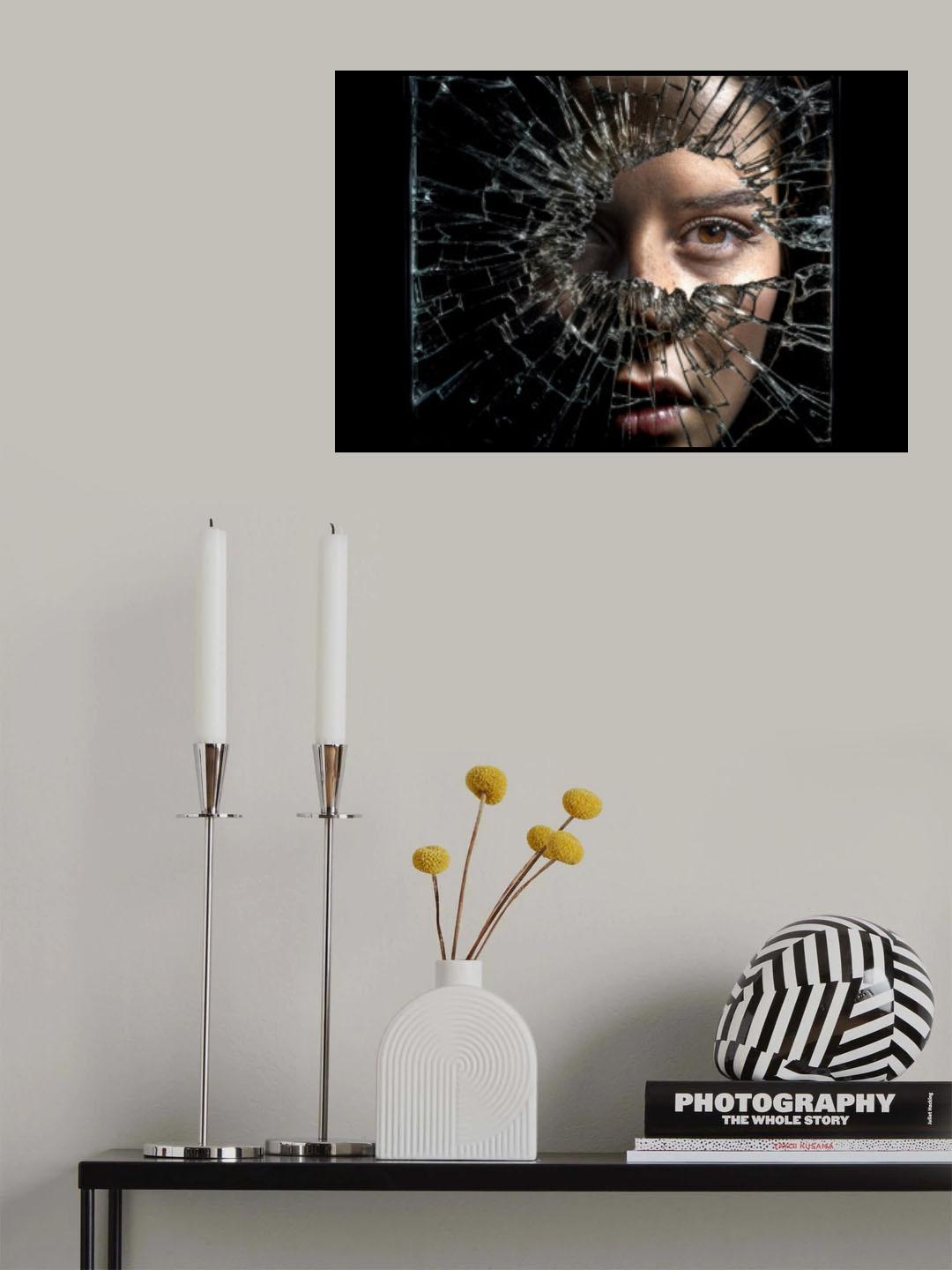 BrokenFace Poster och Canvastavla