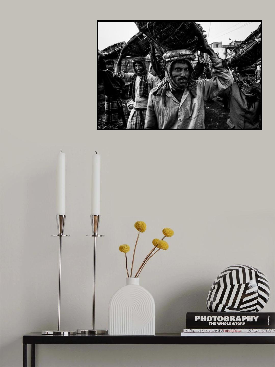 In the market. Poster och Canvastavla