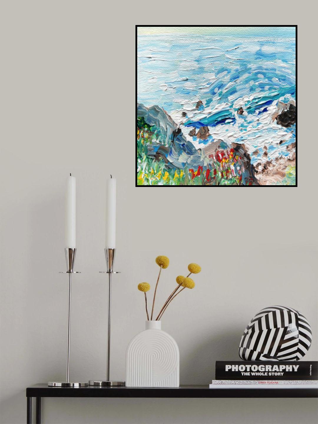 Coastline Poster och Canvastavla